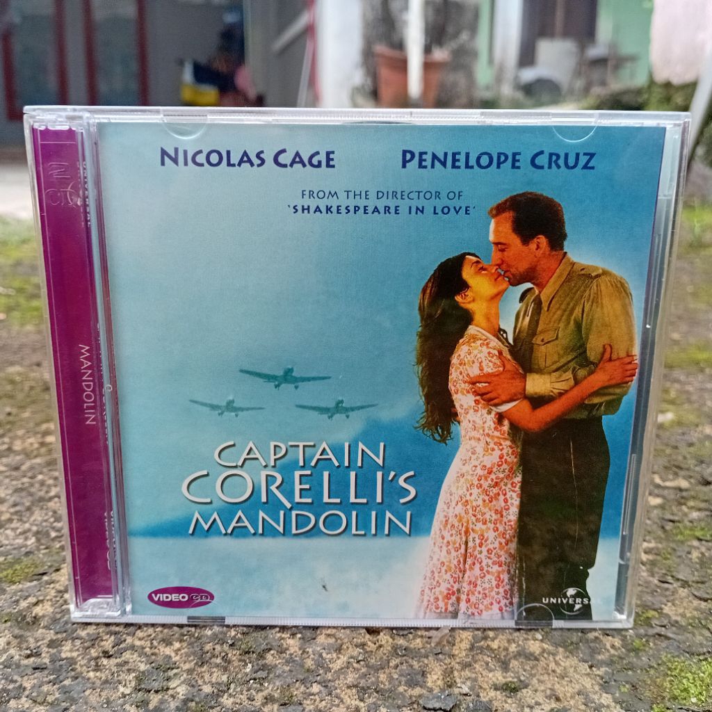 VCD Captain Corelli's Mandolin Penelope Cruz (2001) Teks Indonesia Original Universal Pictures Video