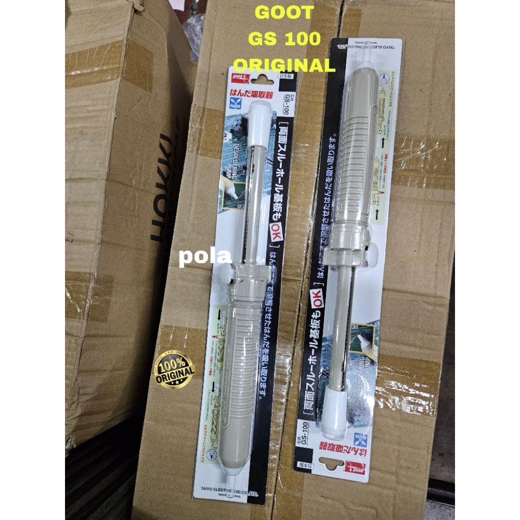 SEDOTAN TIMAH GOOT GS100 ORIGINAL SEDOTAN GOOT BESAR