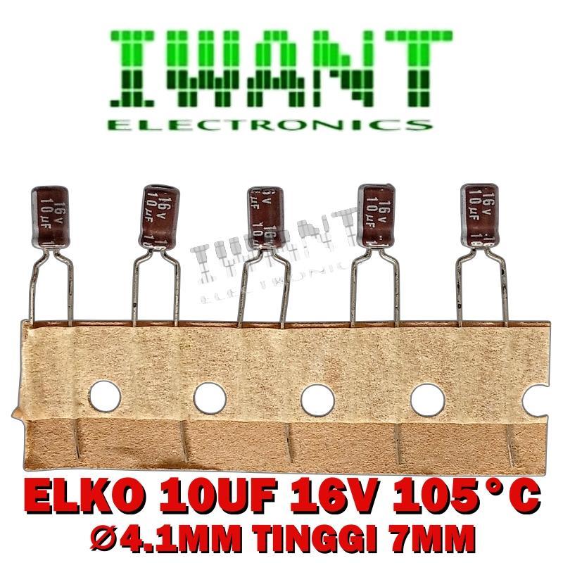 ELCO CAPASITOR ELCO KAPASITOR ELKO ELCO 10UF 16V 10UF 25V 10UF 50V 10UF 63V 10UF 100V 10UF 450V 22UF