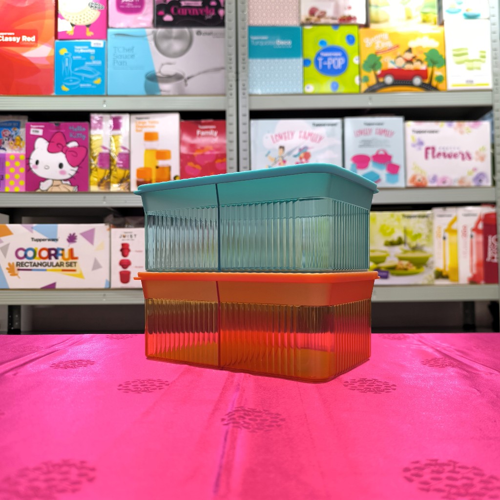 Tupperware Snack It | Toples Bening dengan Sekat