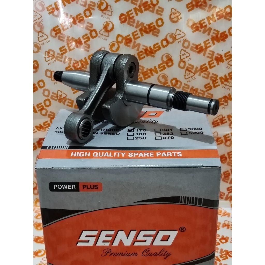 crankshaft assy senso ms180 askrup ms180