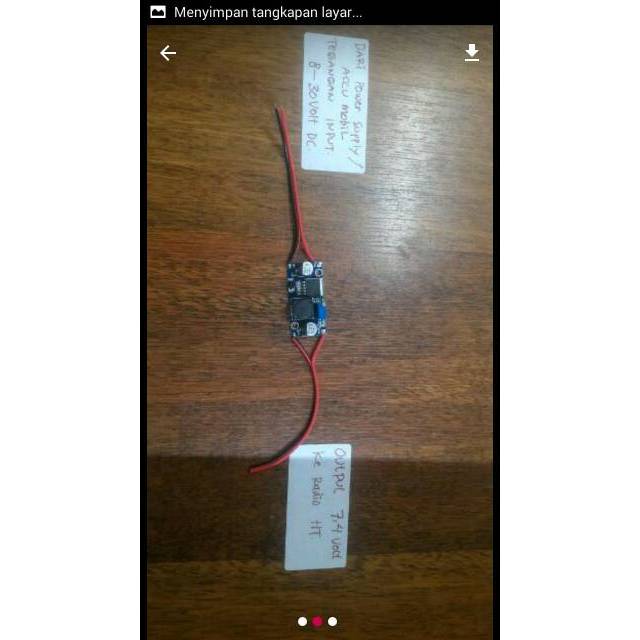 Modul / kit Dc 1 untuk ht motorola I com alinco vev dll