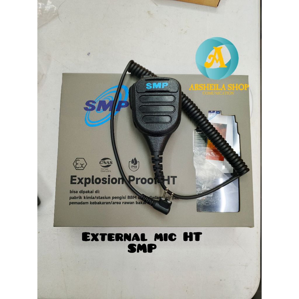 external mic HT SMP Hyt Motorola
