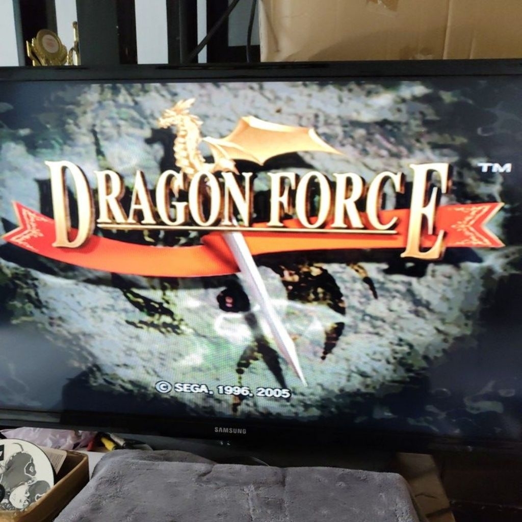 Kaset Cd Ps2 Original Dragon Force Sega Ages 2500 Series Vol. 18