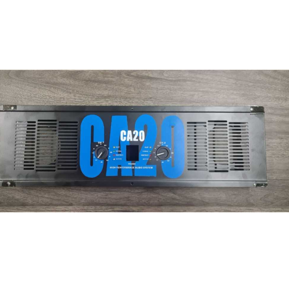 PANEL BOX POWER AMPLI  CA 20 . KNOP ,KIT INDIKATOR