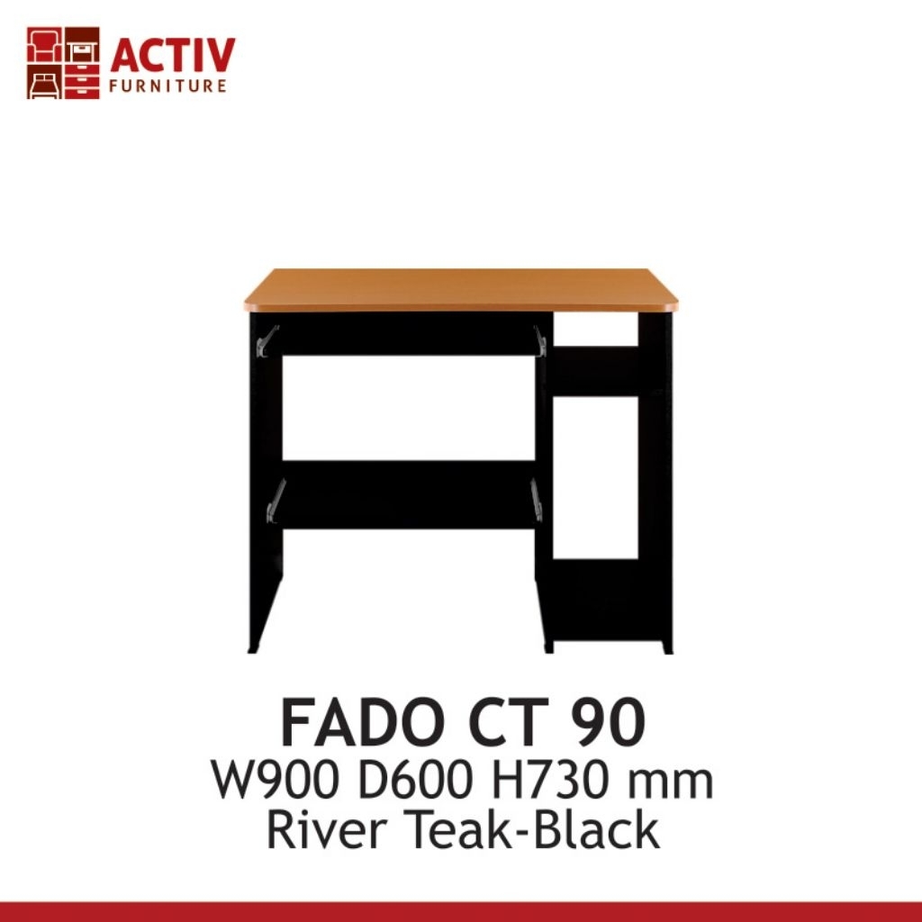 READY MEJA KOMPUTER FADO CT 90 TERMURAH TERLARIS SALE