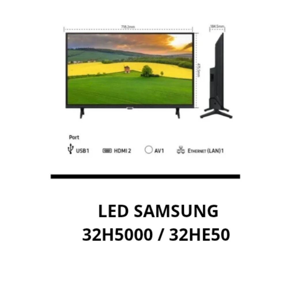 LED Smart TV SAMSUNG 32inch 32H5000 / 32HE50 - Smart TV Samsung 32inchi YouTube Full HD