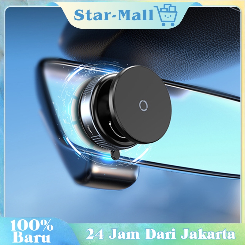 Dudukan Hp Mobil Multifungsi 360° Rotasi Dudukan Magnetik Hp