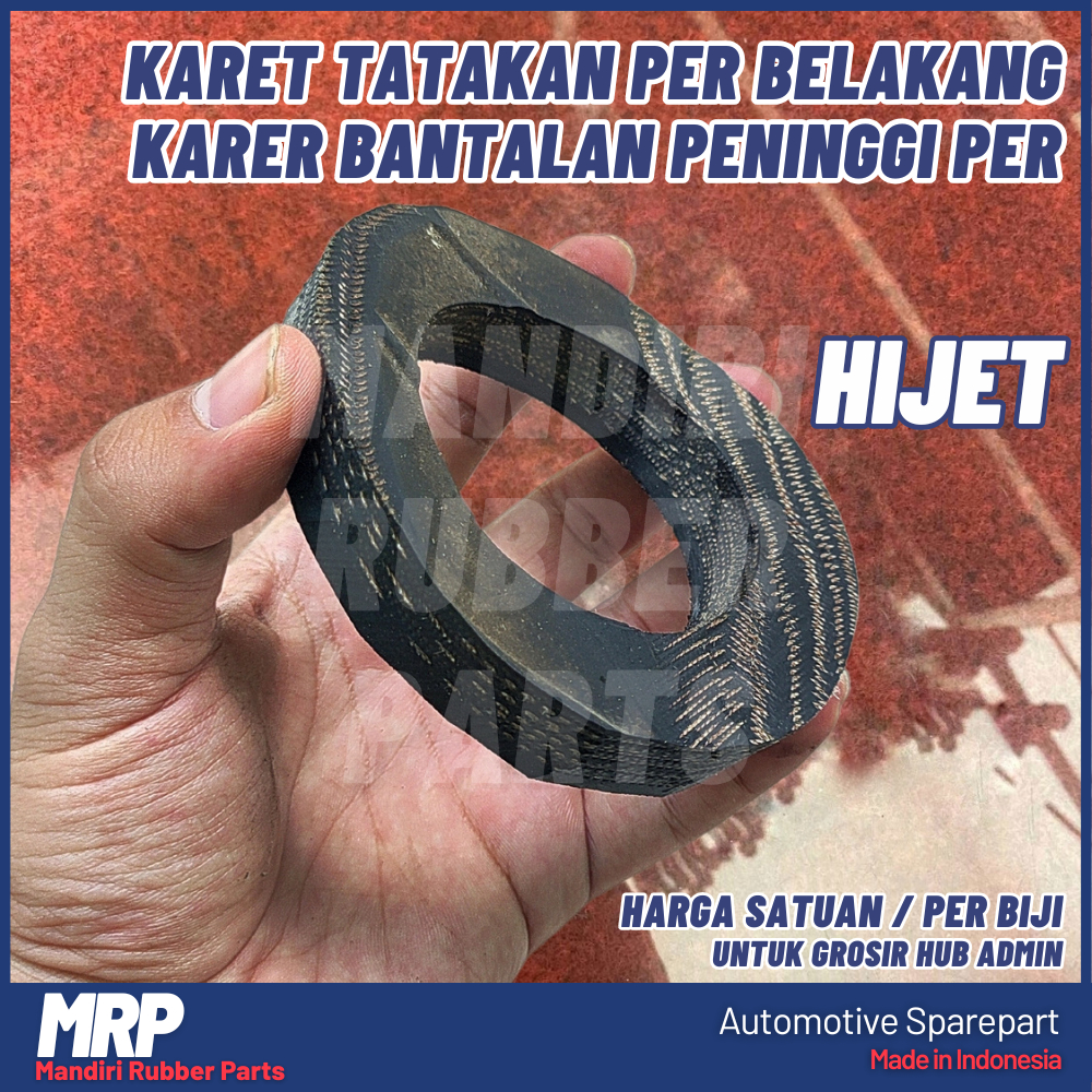 Karet tatakan per keong Hijet / Seat coil spring Hijet Bahan Ban
