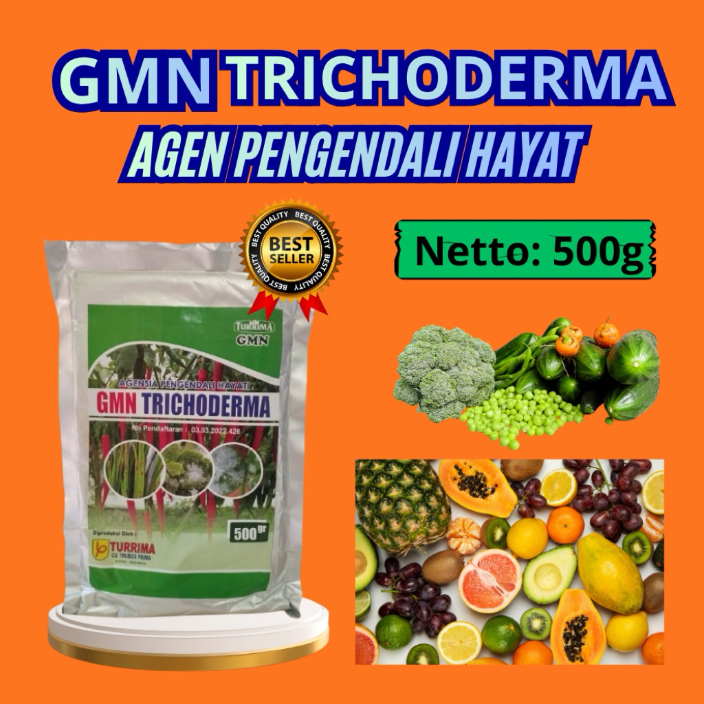SOLUSI AMPUH  Tricoderma Nogan, Tricoderma Ncbi Isi 500gram