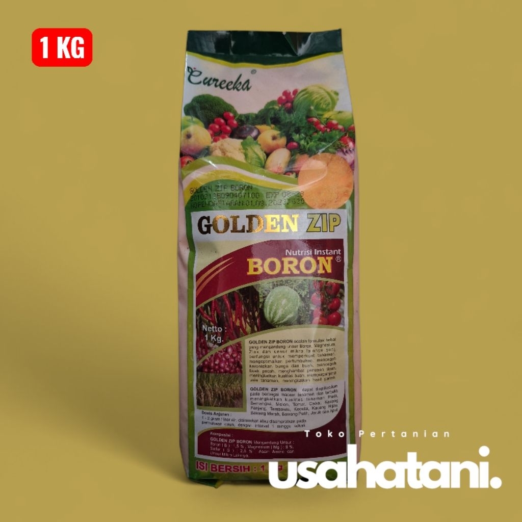 GOLDEN ZIP BORON 1 KG Pupuk Nutrisi Instant Boron