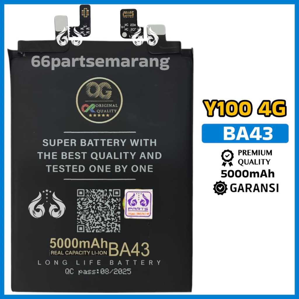 Baterai Batre Battery Vivo Y100 BA43 New