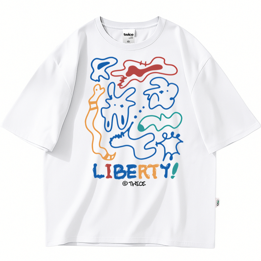Kaos Oversize Liberty Cotton Combed 20s