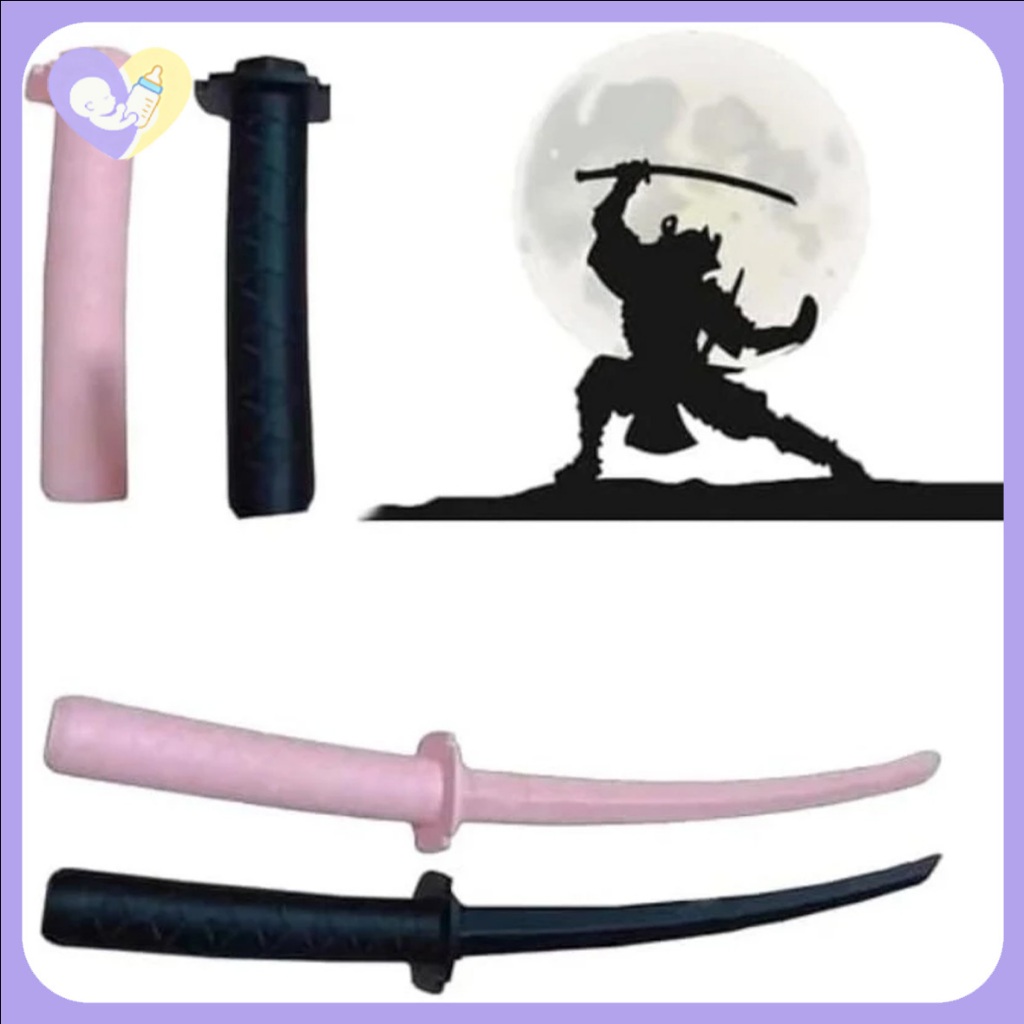 [COD] 3D mainan pedang lipat, kimetsu yaiba, pedang katana demon slayer Lipat Mainan Pedang