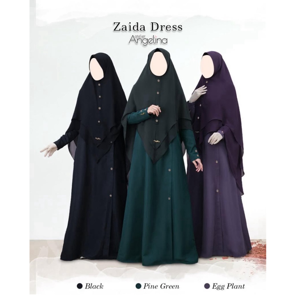 ZAIDA DRESS & ZAIDAN KOKO BY ATELIER ANGELINA NWT