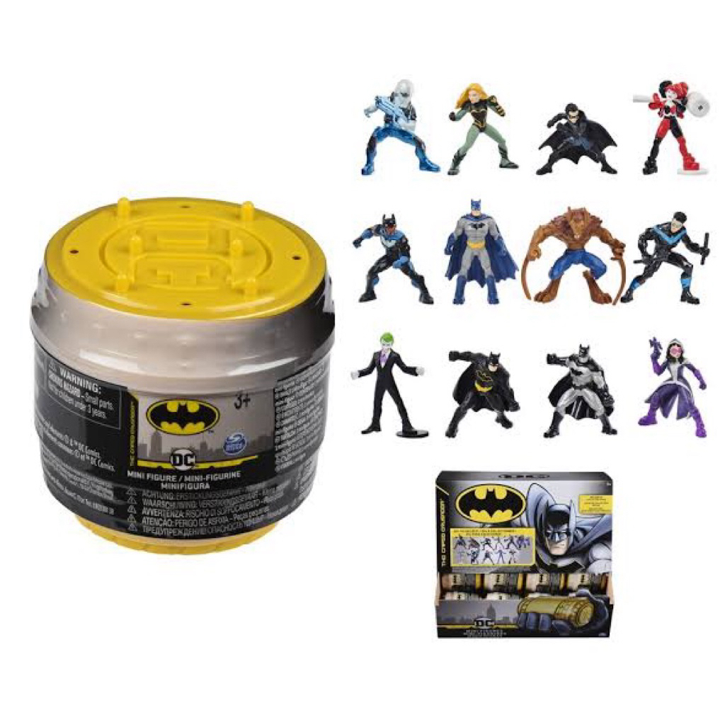 Mighty Minis Batman dkk DC Comics Mystery package Original Lisensi seri 3