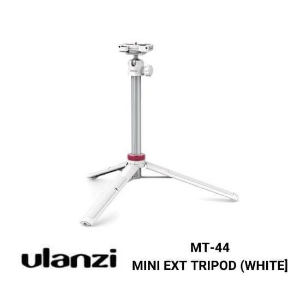 Ulanzi Mini Extension Tripod MT-44 (White) - Ulanzi - Ready Stock