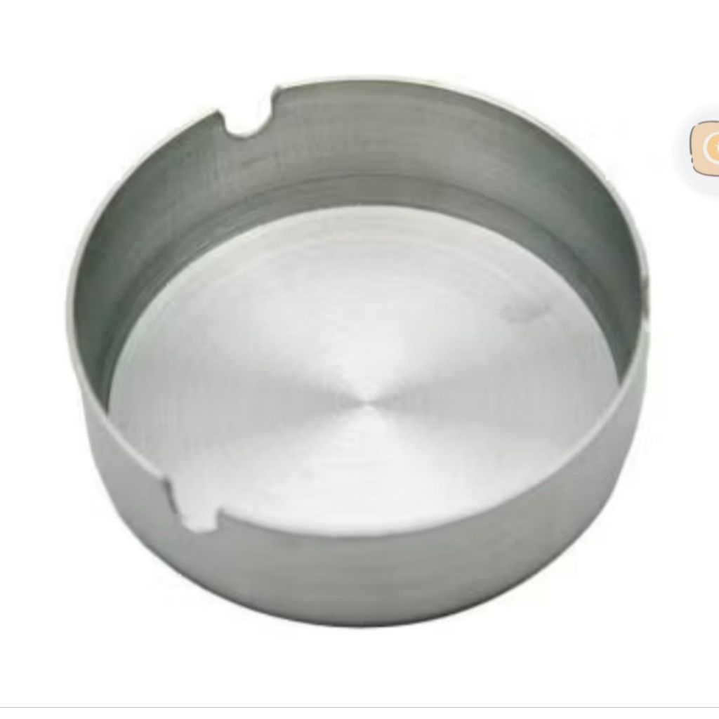 Asbak Stainless Estetik Ashtray