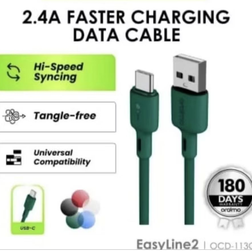 ORAIMO KABEL DATA FAST CHARGING TYPE C ORIGINAL ORAIMO