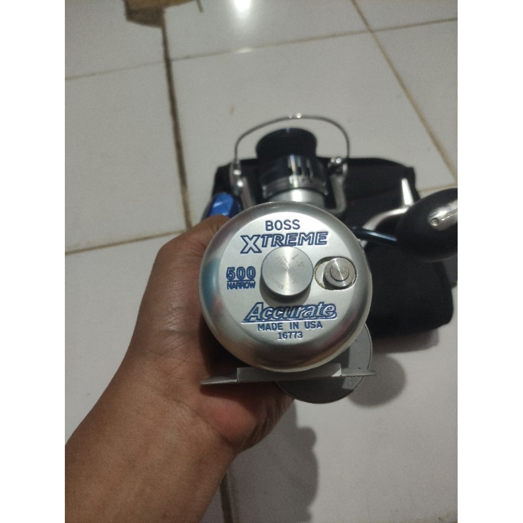 Reel OH Accurate BX500N handle kiri