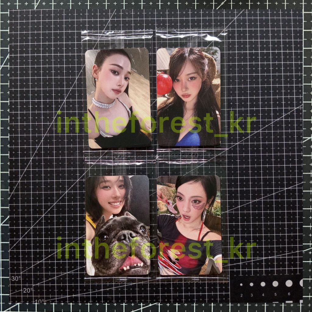 OFFICIAL PHOTOCARD AESPA RICH MAN POB BENEFIT KTOWN4U