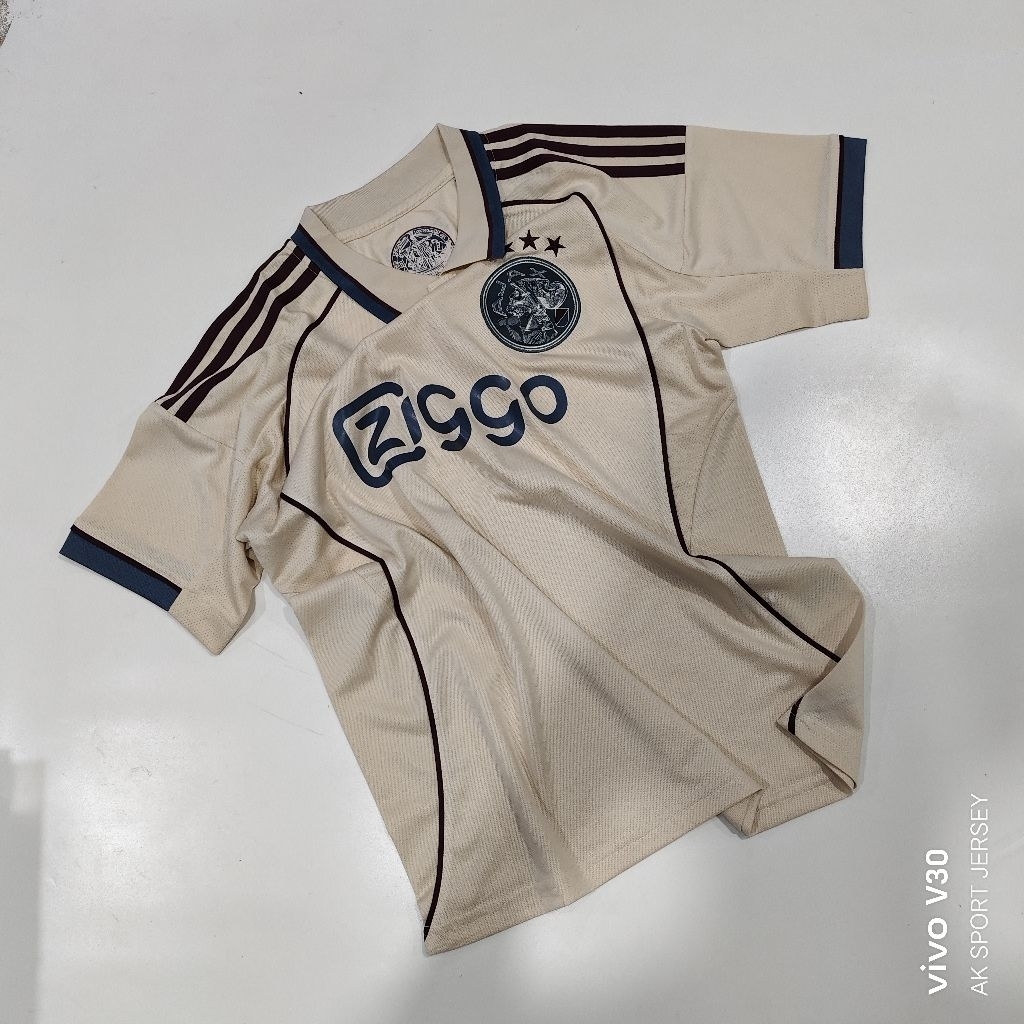JERSEY BOLA AJAX 3RD NEW 25/26 GRADE ORI