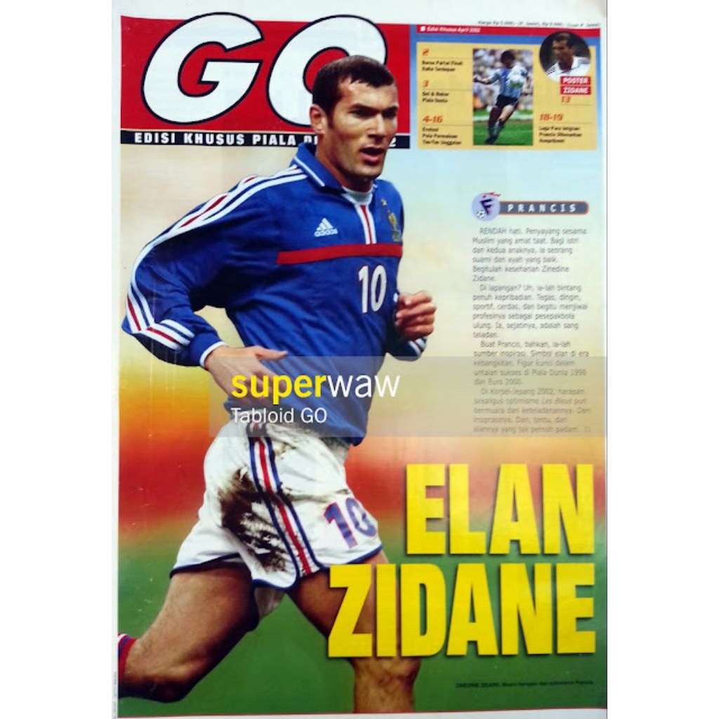 Tabloid Bola GO Jelang Piala Dunia 2002