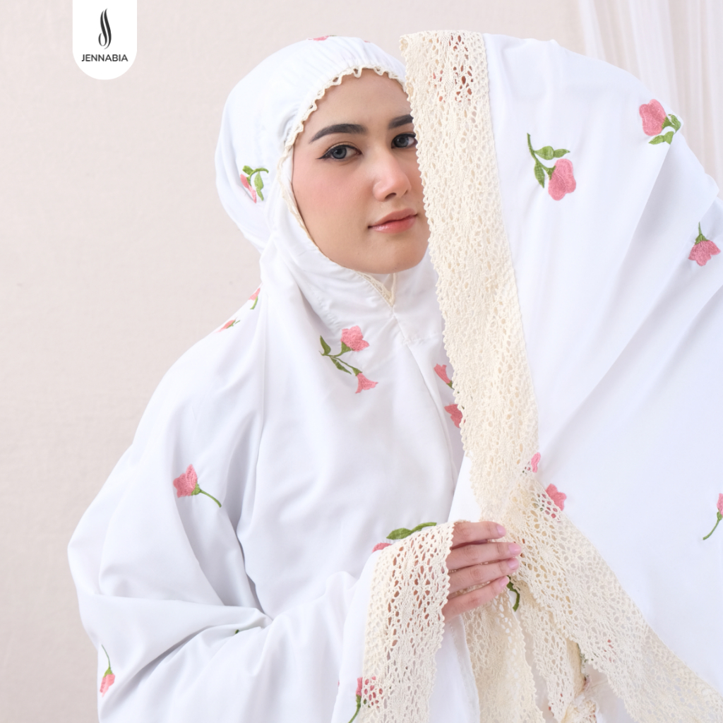 Mukena Dewasa Lebaran 2026 Mukenah Traveling Putih Mewah Mykena Wanita Rukuh Rayon Perempuan Mini Po