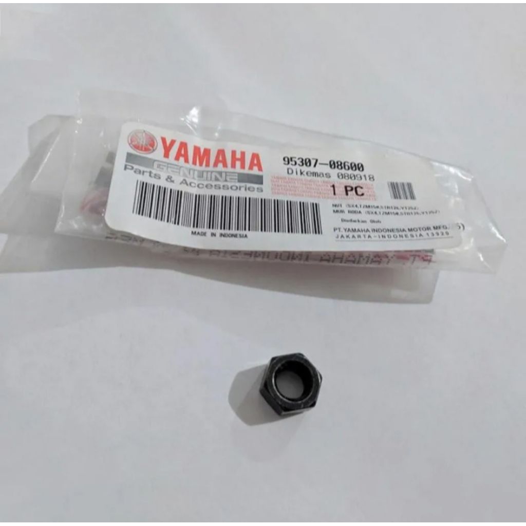 NUT, Baut Anting Setelan Rantai Yamaha Scorpio SX-4 Vixion Byson Jupiter Z BURHAN 95307-08600