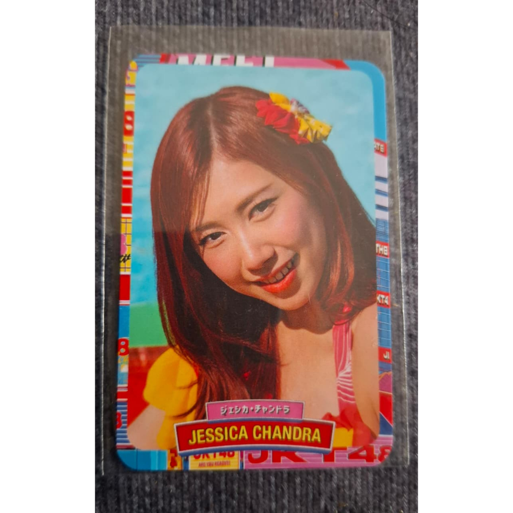 Photocard JKT48 Sister Reunion Official ( JESSICA CHANDRA )