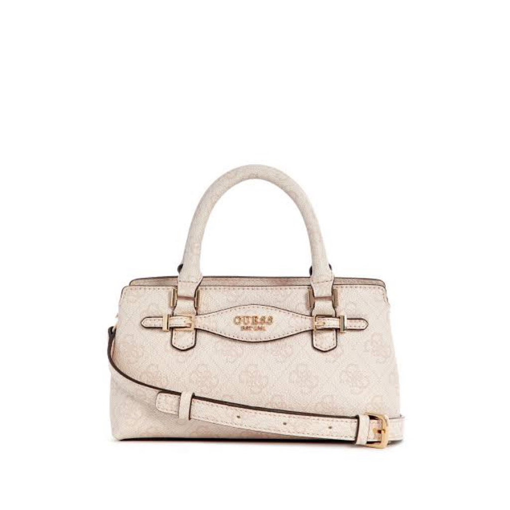 GUESS KATYA MINI SATCHEL-White