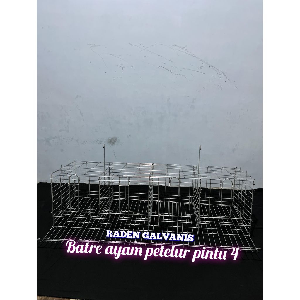 kandang ayam galvanis pintu 4