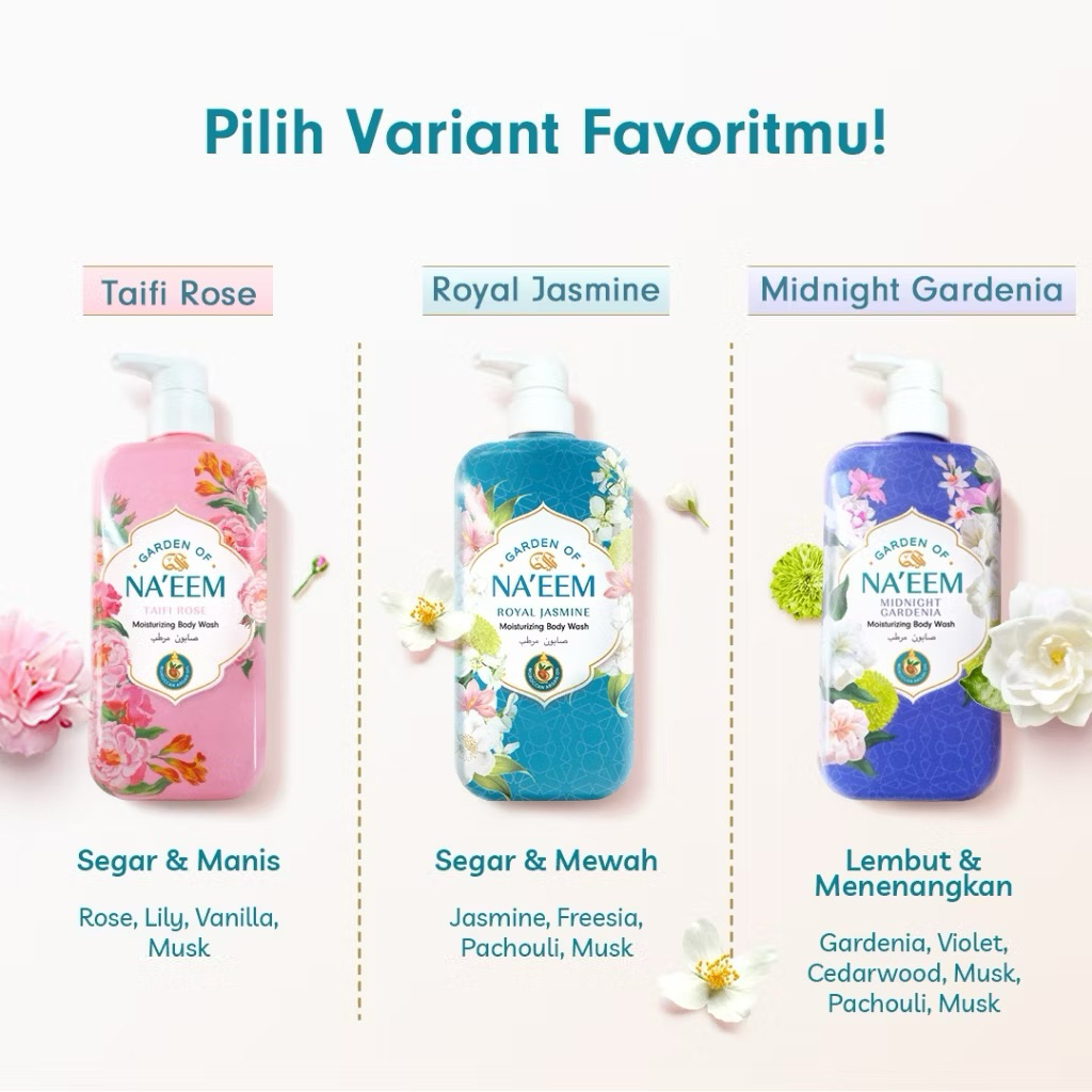 Sabun cair naem botol 480ml hargaa murcee