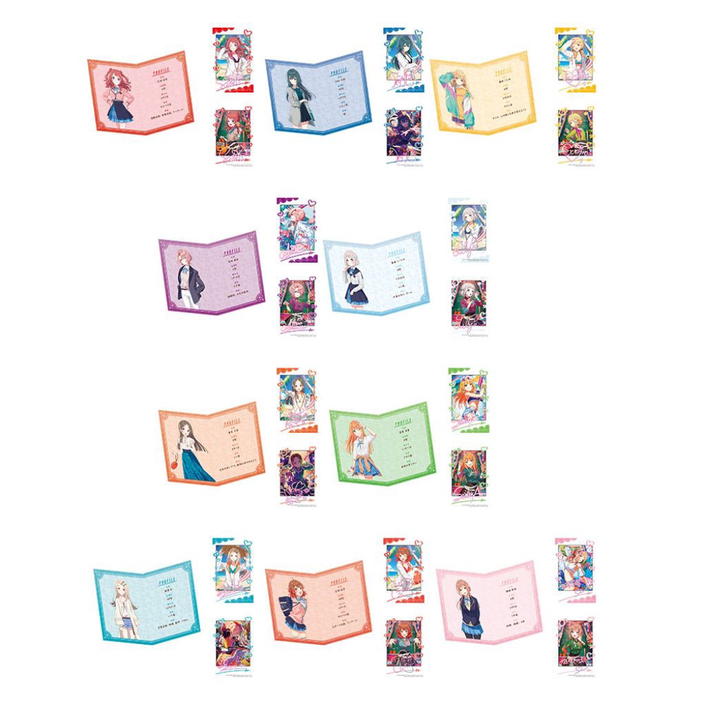 gakuen idolmaster N Prize Photo Card Set