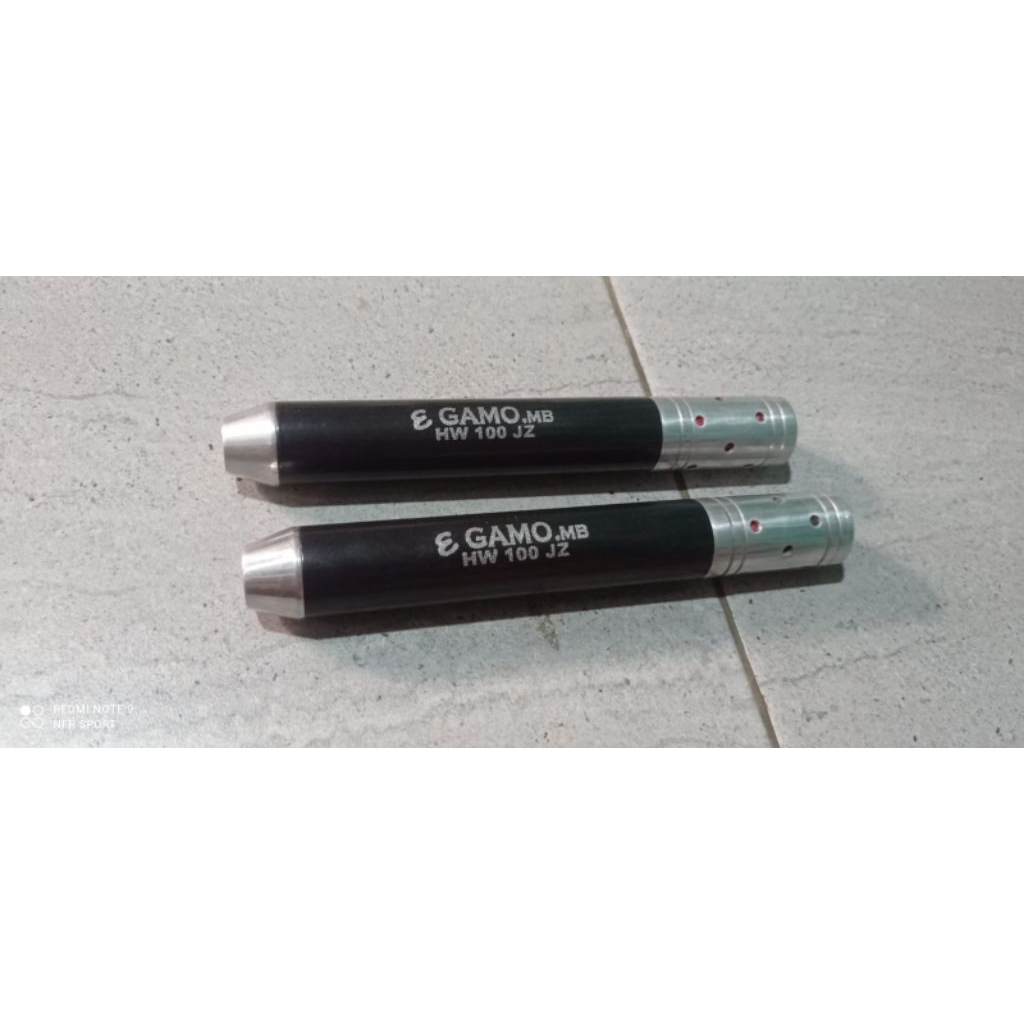 peredam silincer/peredam silincer e_gamo od 25mm panjang 20cm