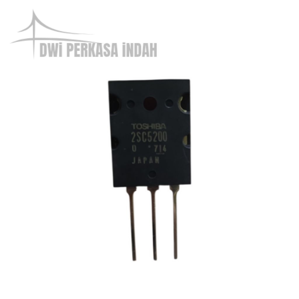 Transistor Toshiba 2SC5200 SC 5200 Kode Seri / Lot 714 Original Japan