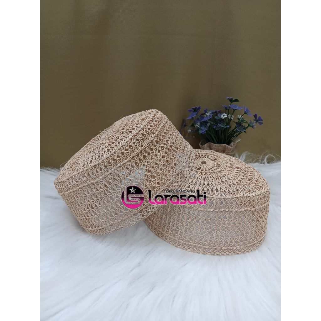 kopiah rotan/peci rotan/songkok