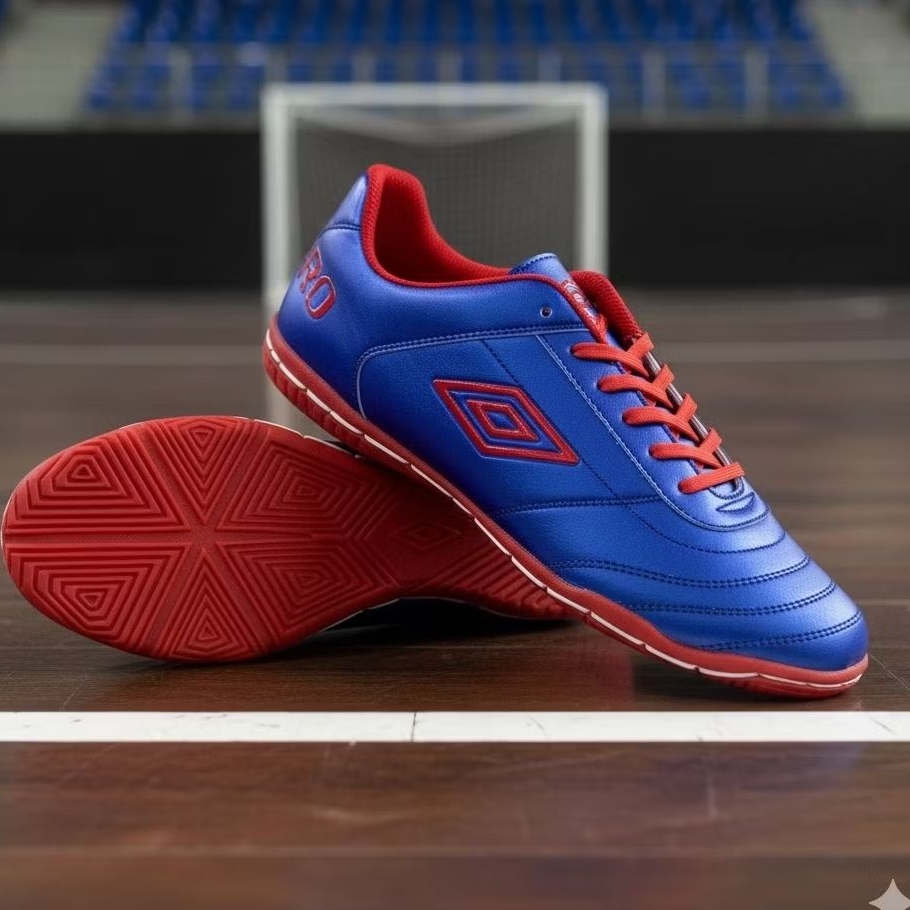 OBRAL BU sepatu futsal dan sepatu bola umbro bonus sol sudah di jahit keliling