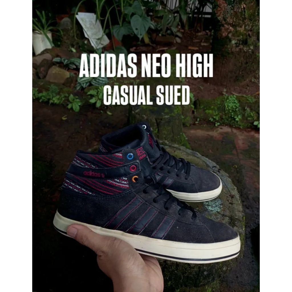 SEPATU CASUAL KEREN NEO HIGH SUED PRIA SECOND PRELOVED