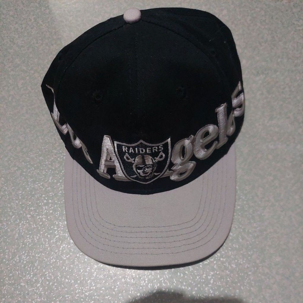 ( PRLVD ) " VINTAGE LOS ANGELES RAIDERS NFL - SNAPBACK HAT " VINTAGE COLLECTION
