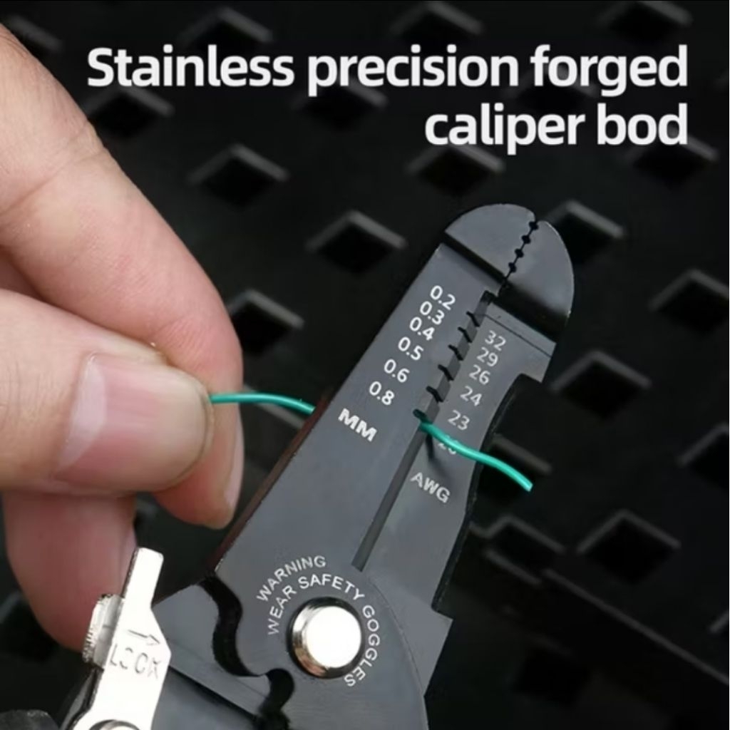 Deli Wire Stripper Cabel 0.6-2.6mm