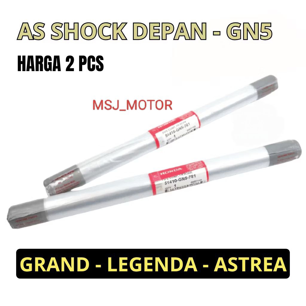 51410-GN5-781 ORIGINAL SHOCK DEPAN GN5 GRAND LEGENDA ASTREA