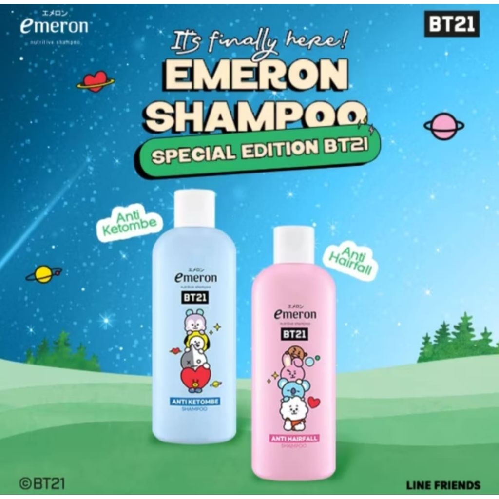 Emeron Shampo BT21 340ml
