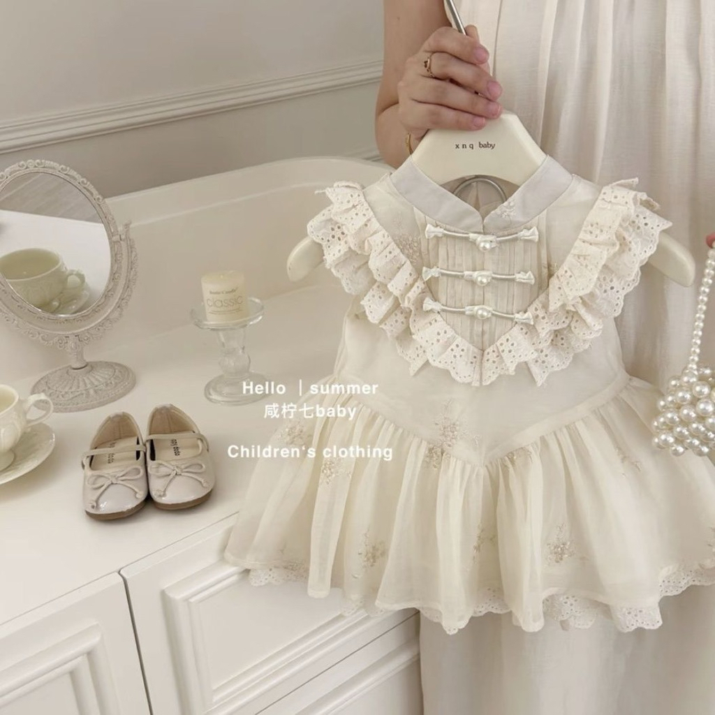 Dress Cheongsam Anak dress anak perempuan import