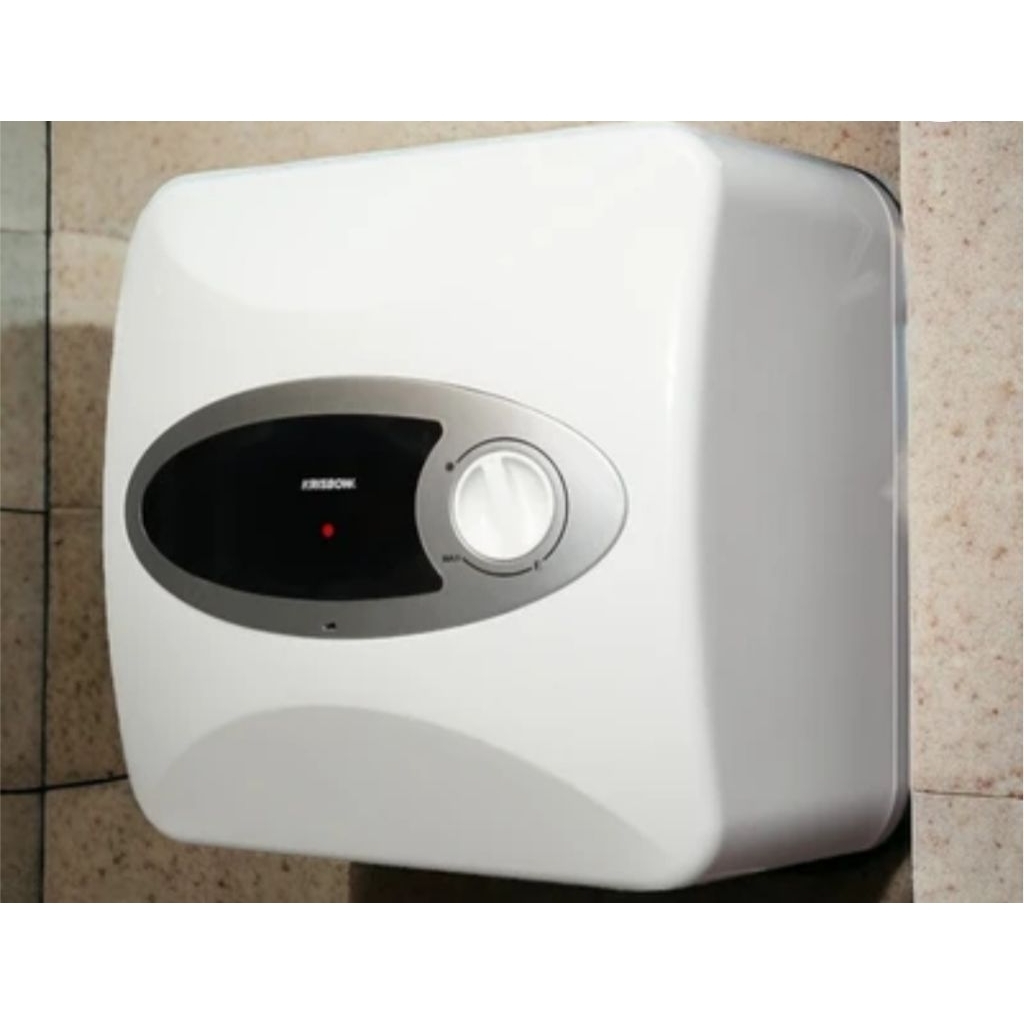 krisbow pemanas air mandi water heater 15L listrik low watt krisbow