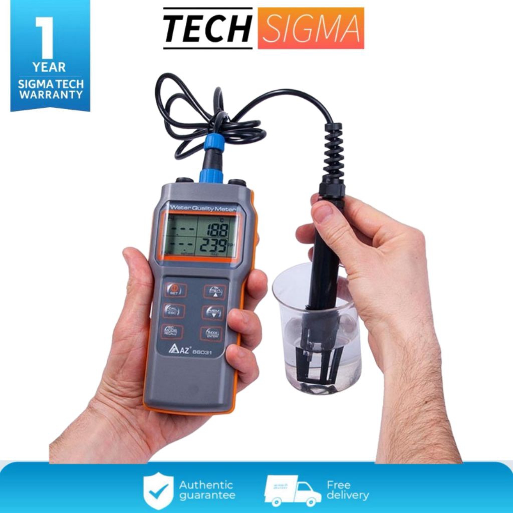 PH Cond Salt DO Meter AZ 86031 Dissolved Oxygen Salinity TDS AZ86031