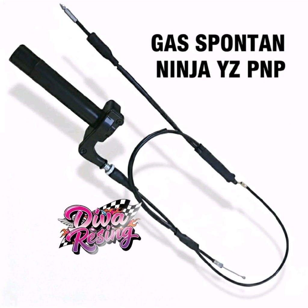 Gas spontan Ninja YZ kabel 2 cabang pnp Ninja R RR