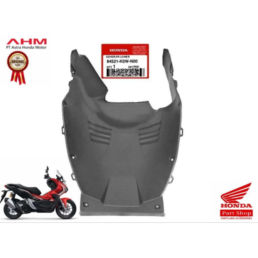 64521-K0W-N00 Cover Front Lower Dek Lumpur ADV 150 2019