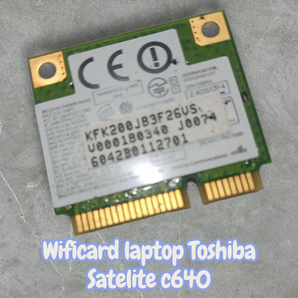 wificard laptop Toshiba Satelite c640