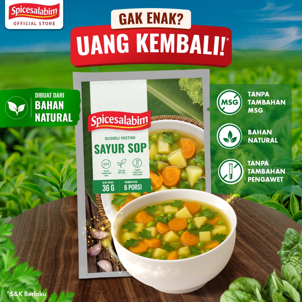Bumbu Sayur Sop Instan - Ajaib, Masak Jadi Mudah & Enak | Spicesalabim